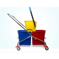 DOUBLE BUCKET TROLLEY