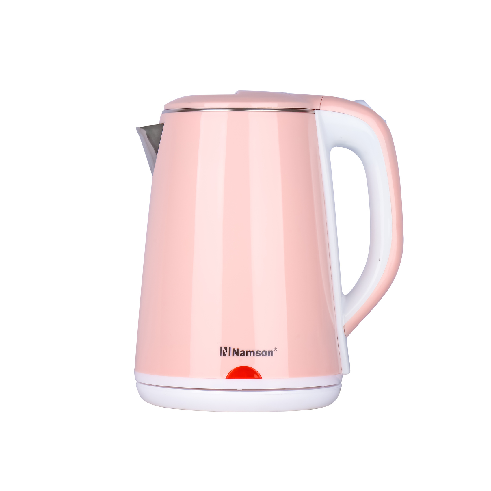 NAMSON ELECTRIC KETTLE 2200W 1.8L | RAPID BOIL SYSTEM | STAINLESS STEEL BODY |OVER HEAT PROTECTION | RAPID BOIL SYSTEM | BS PLUG | STAINLESS STEEL | 360 ROTATIVE BASE | POWER CORD STORAGE | NA-7787