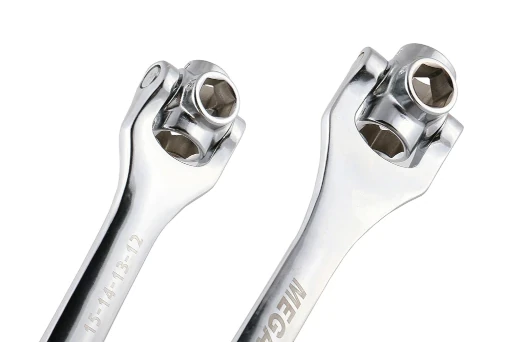 MEGA 8 IN 1 SOCKET WRENCH 11905 MADE OF CR-V STEEL SIZE : 12X13X14X15X16X1718X19  STRONG MAGNET ON THE HANDLE FOR EASY PIACING